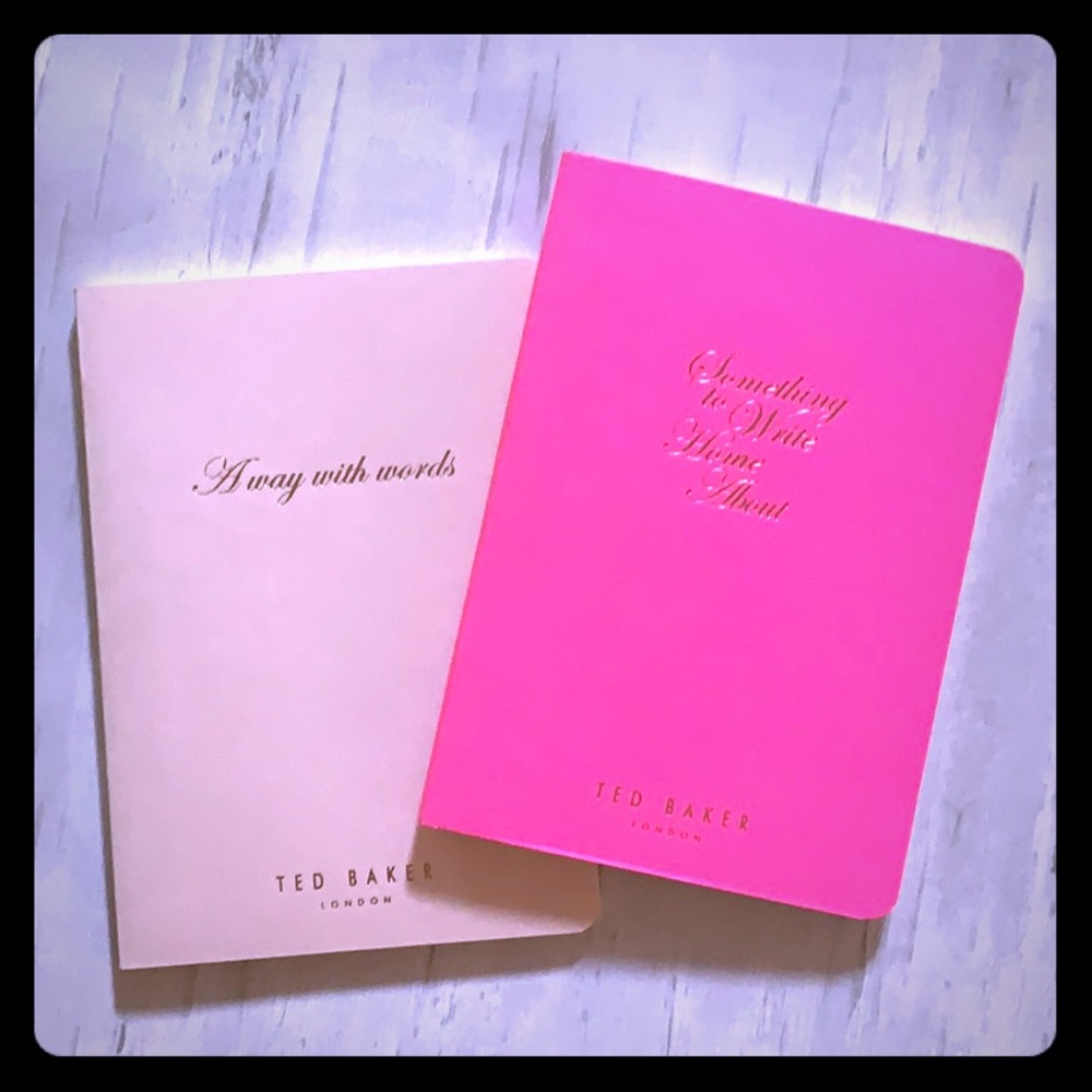 TED Baker London set of mini notebooks 📔